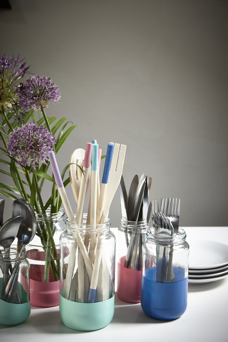 25 idées diy magnifiques pots de confiture décoratifs