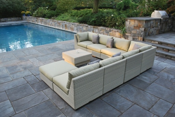 Westport sectional corner chair kingsley bate: elegant outdoor ... Idées patio Wall