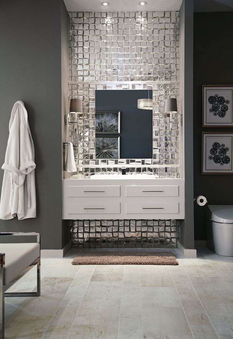Mosaïque salle de bain esthétique avec plusieurs avantages