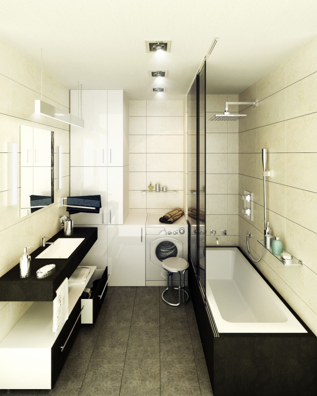 Comment aménager une petite salle de bain – 30 idées et astuces