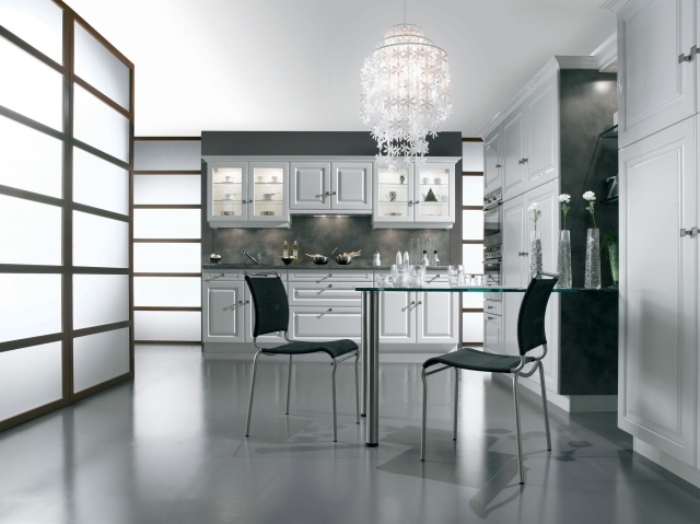 Jaimye.com = dosseret cuisine armoires blanches ~ meilleur design ... Chalet désign cuisine de armoires