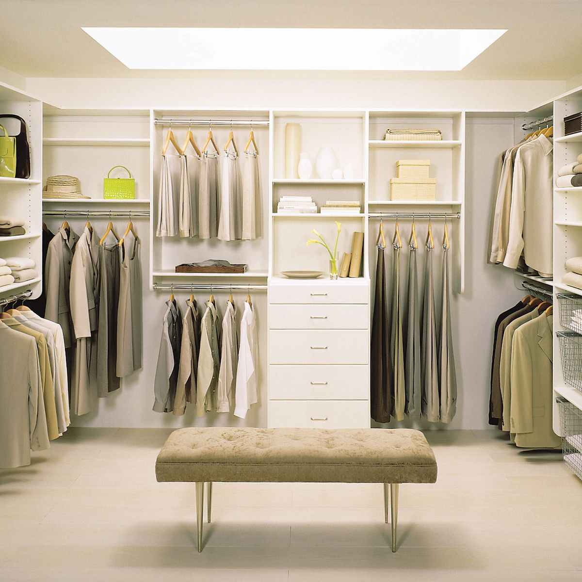 Chambre avec dressing gagner espace 30 photos sympas