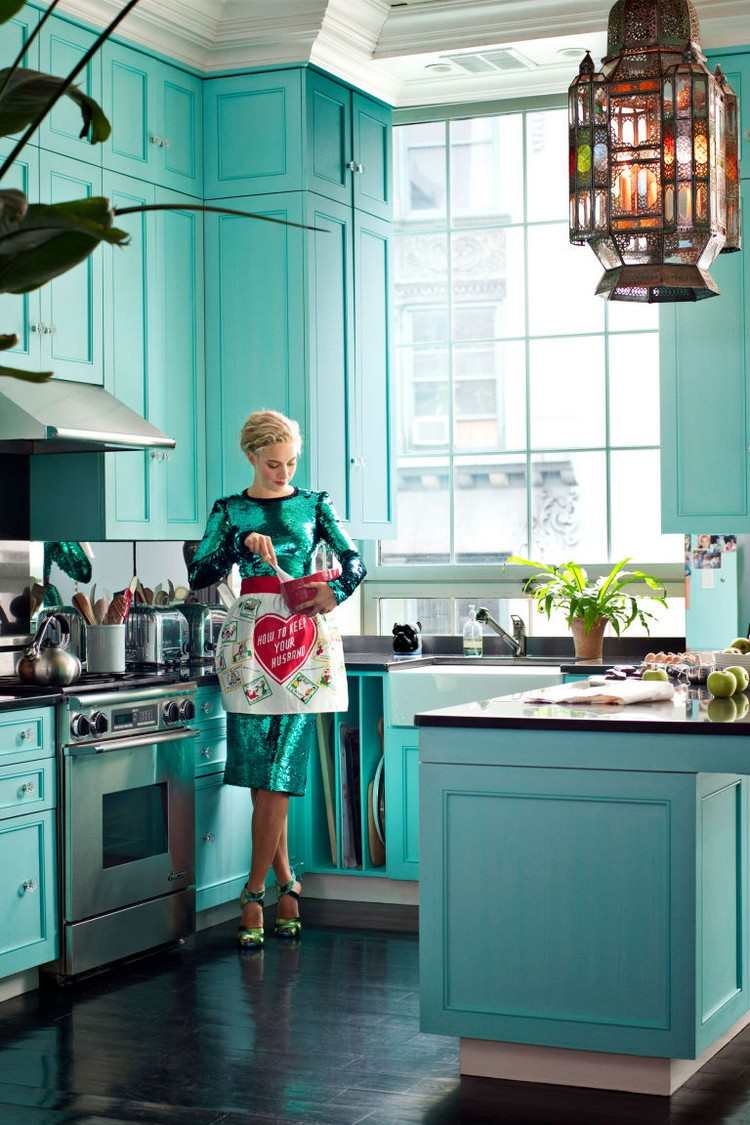 Quelle couleur cuisine choisir – 55 idées magnifiques