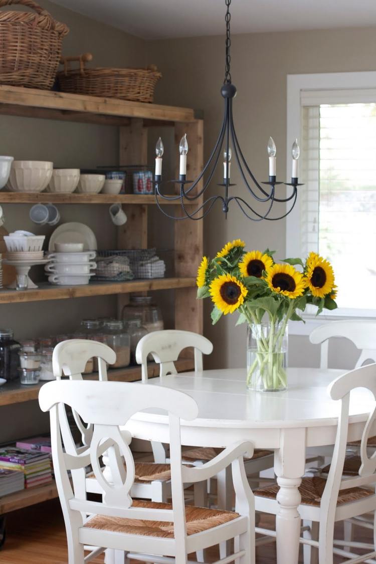 Design salle à manger de style campagne chic et rustique