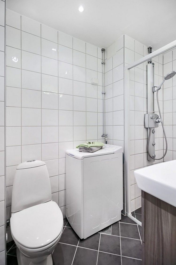 Petite salle de bain et toilettes– idées sur la décoration réussie