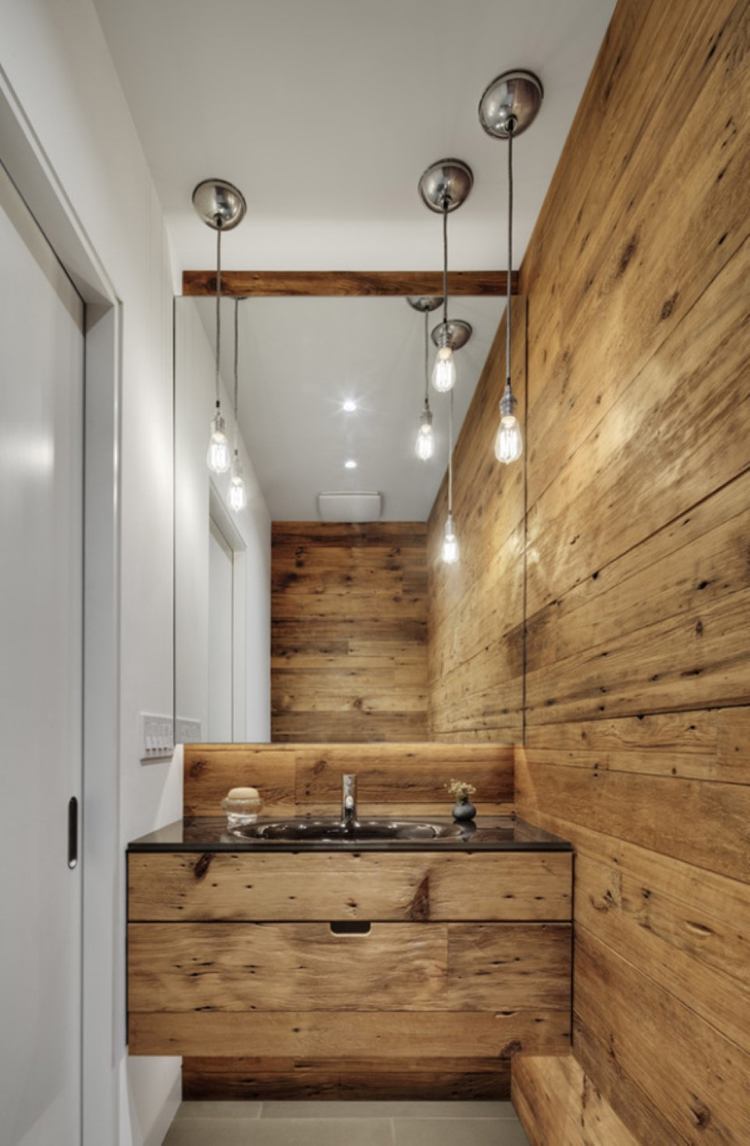 30 idées déco: des accents en bois pour votre salle de bains!