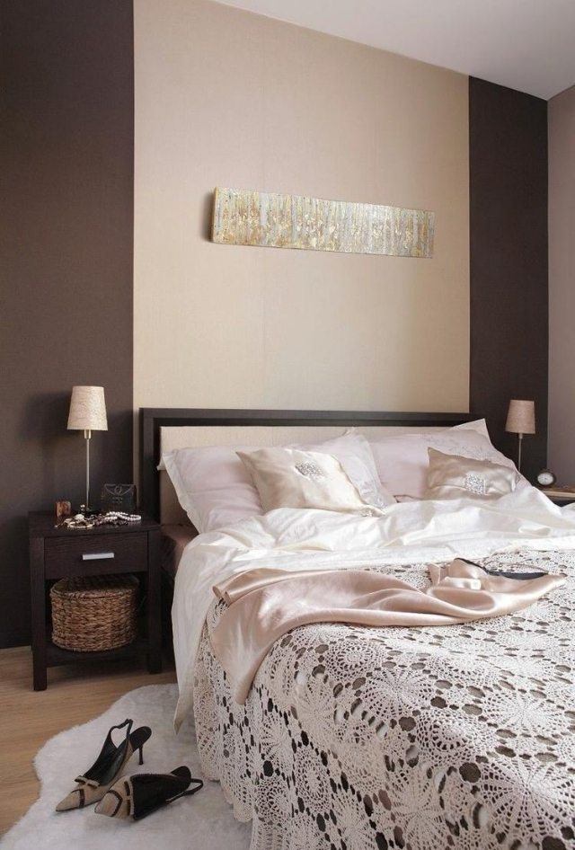 Chambre a coucher brun beige ~ tazmik.com for . Chambre a coucher moderne tunisie 2017 beige