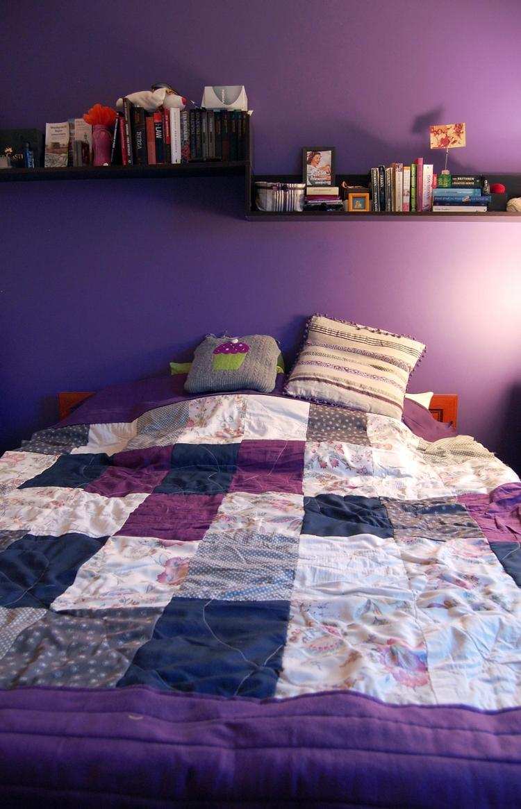 Peinture murale: quelle couleur choisir chambre à coucher?