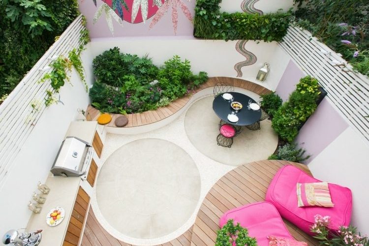 Déco jardin avec mosaïque en 28 beaux exemples