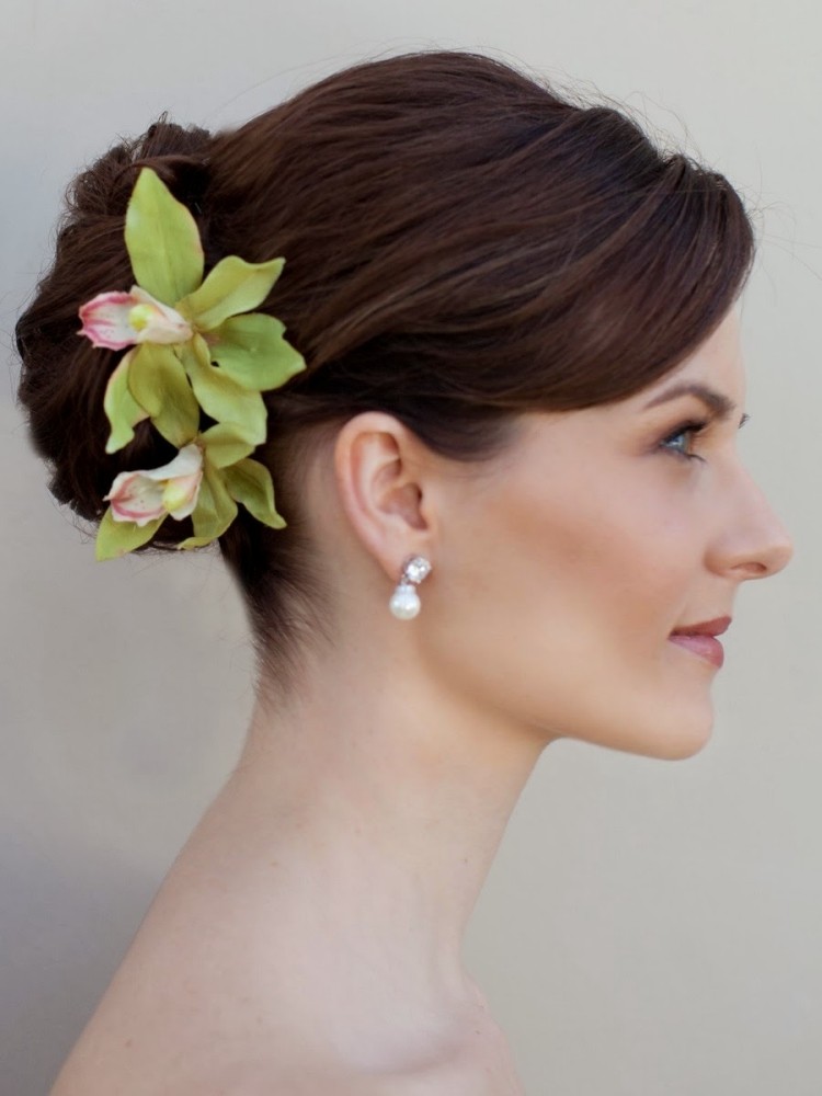 Coiffure de mariage et bijoux de cheveux en 55 idées tendance 2015