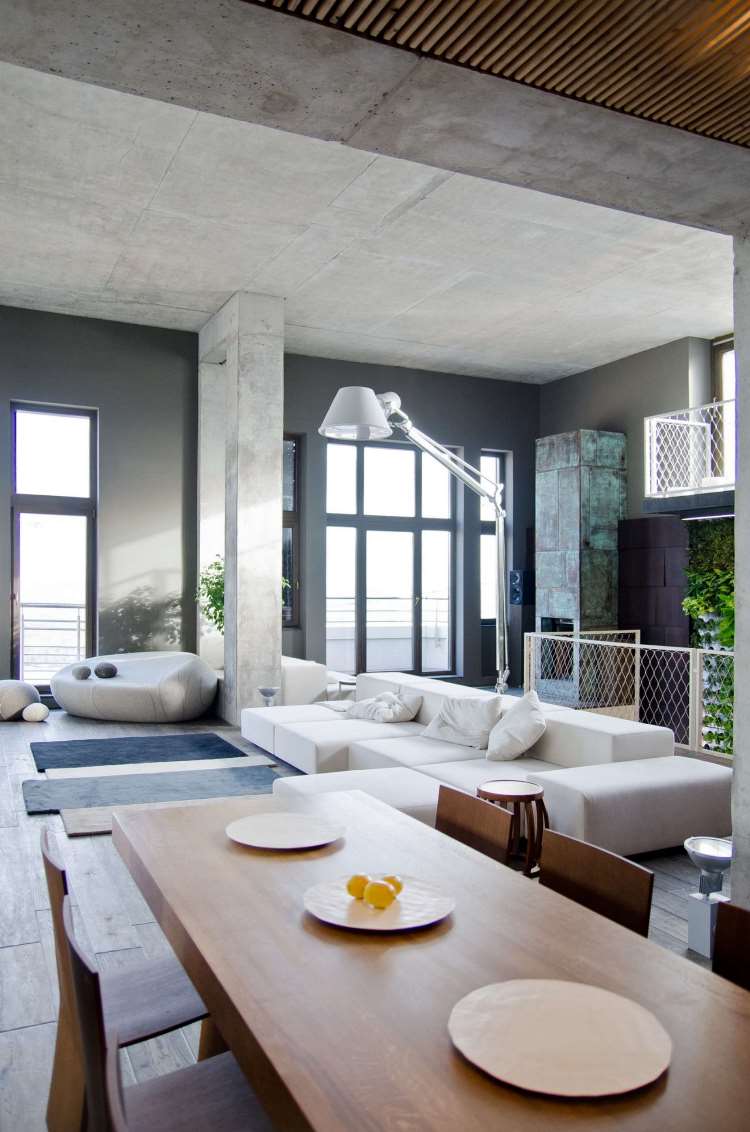 55 loft idées ultra modernes de déco industrielle et de luxe