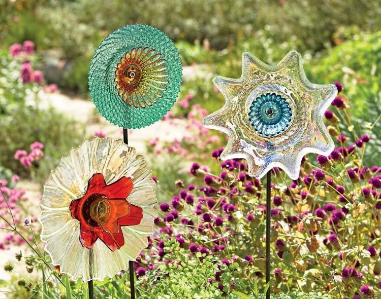 Décoration de jardin en fleurs DIY - plus de 30 idées ...