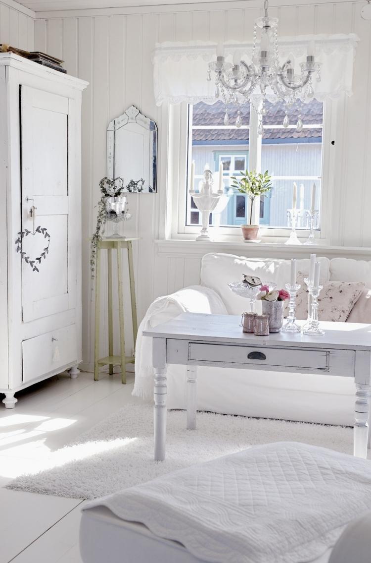 Chambre à coucher de style shabby chic en 55 idées