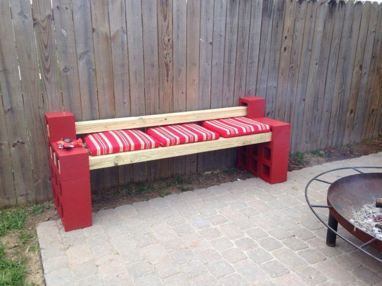 Deco jardin rouge: p o rouge et cheminà e dà co deco.