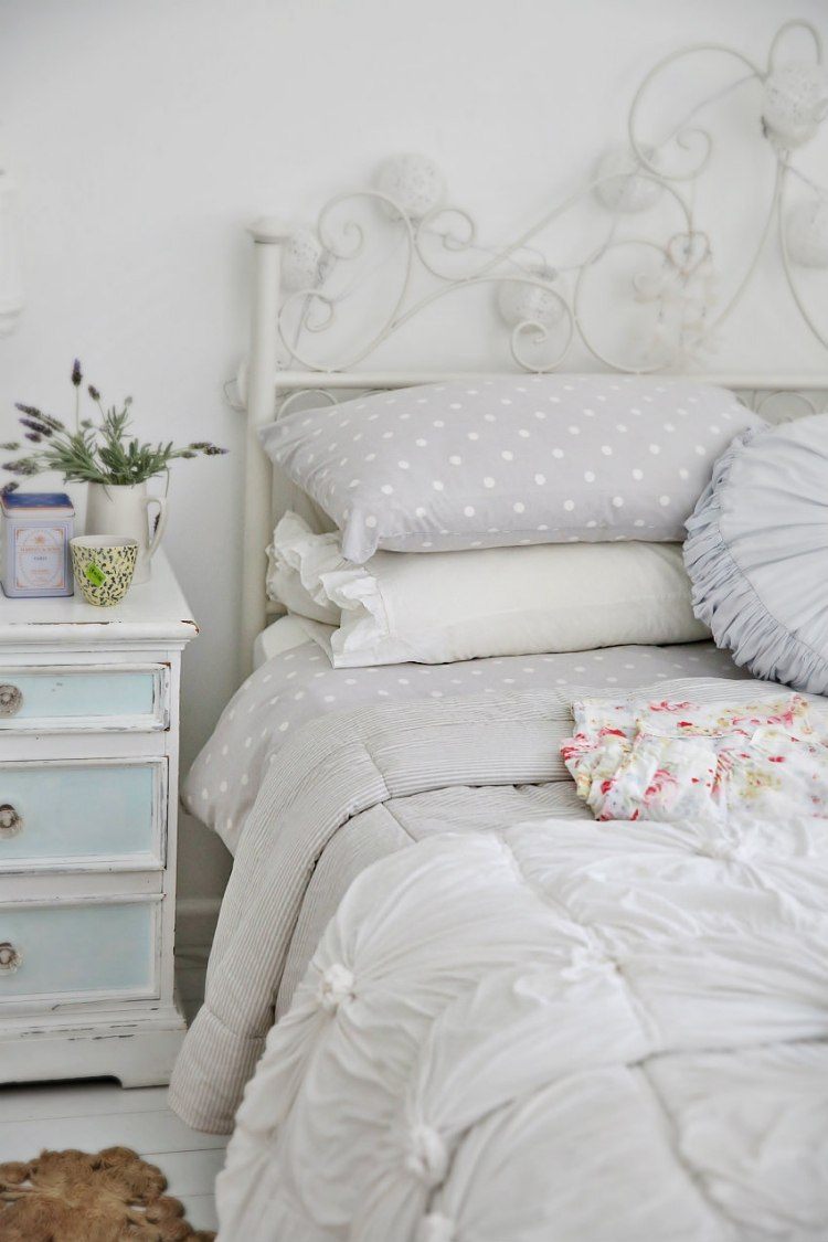 Chambre blanche en 65 super idées de meubles et décoration