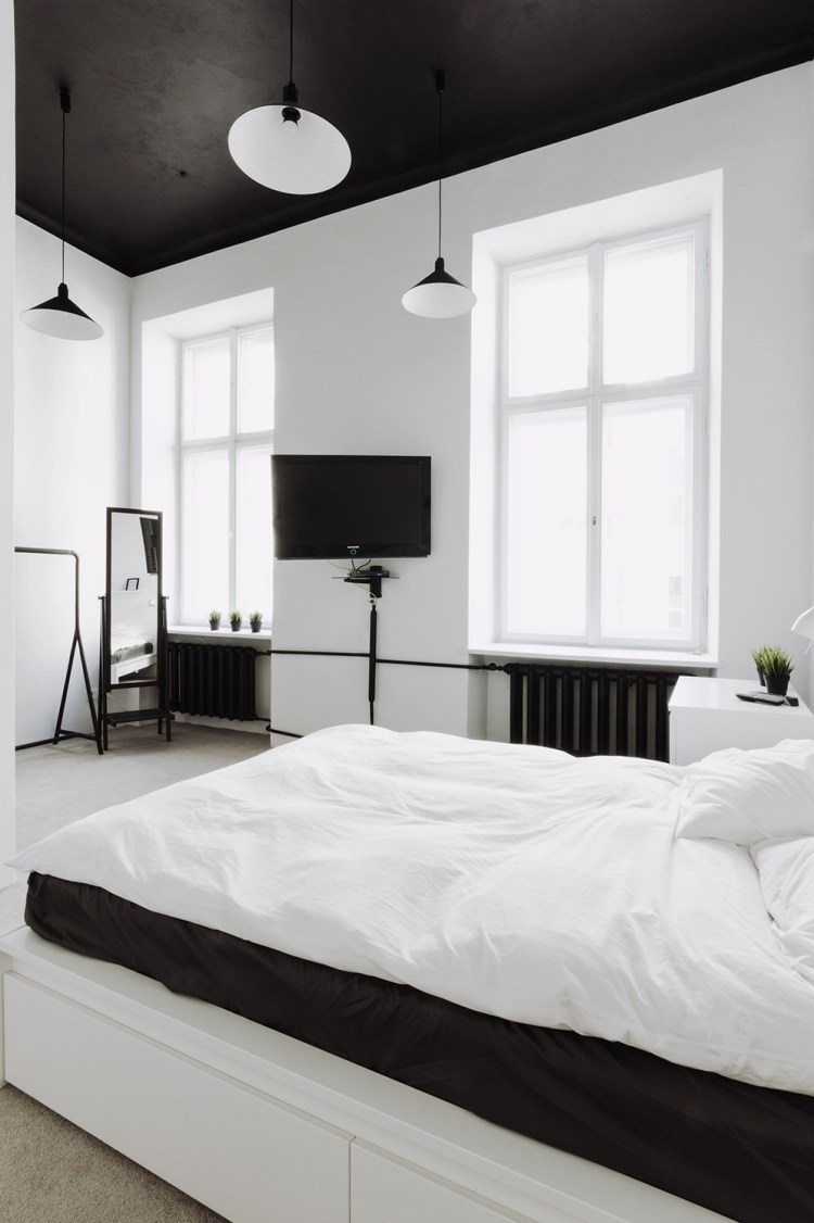 Chambre blanche en 65 super idées de meubles et décoration