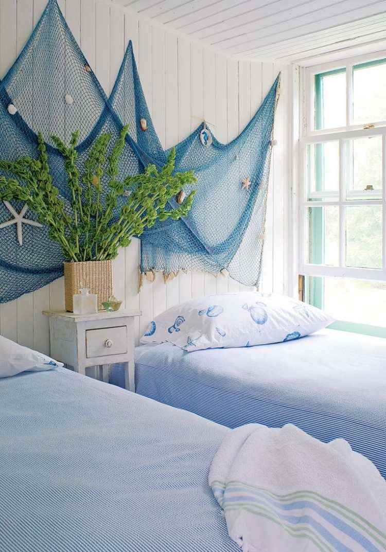 Filet de pêche pour une décoration marine impeccable!