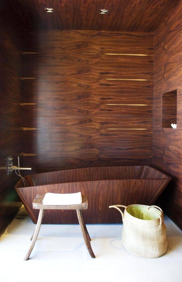Meuble salle de bain bois en 55 idées fascinantes!