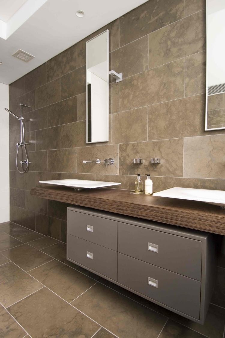 Meuble double vasque de design moderne en 60 exemples