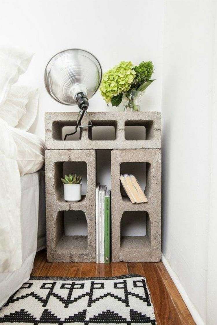 Parpaing creux comment en faire des meubles fonctionnels?