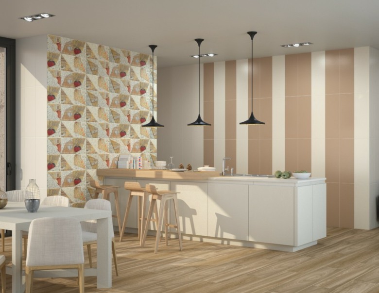 Salle de bain beige moderne: faience salle de bain dom serie solid ...