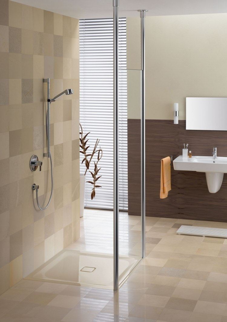 Douche à l'italienne encastrable 50 salles de bains modernes!