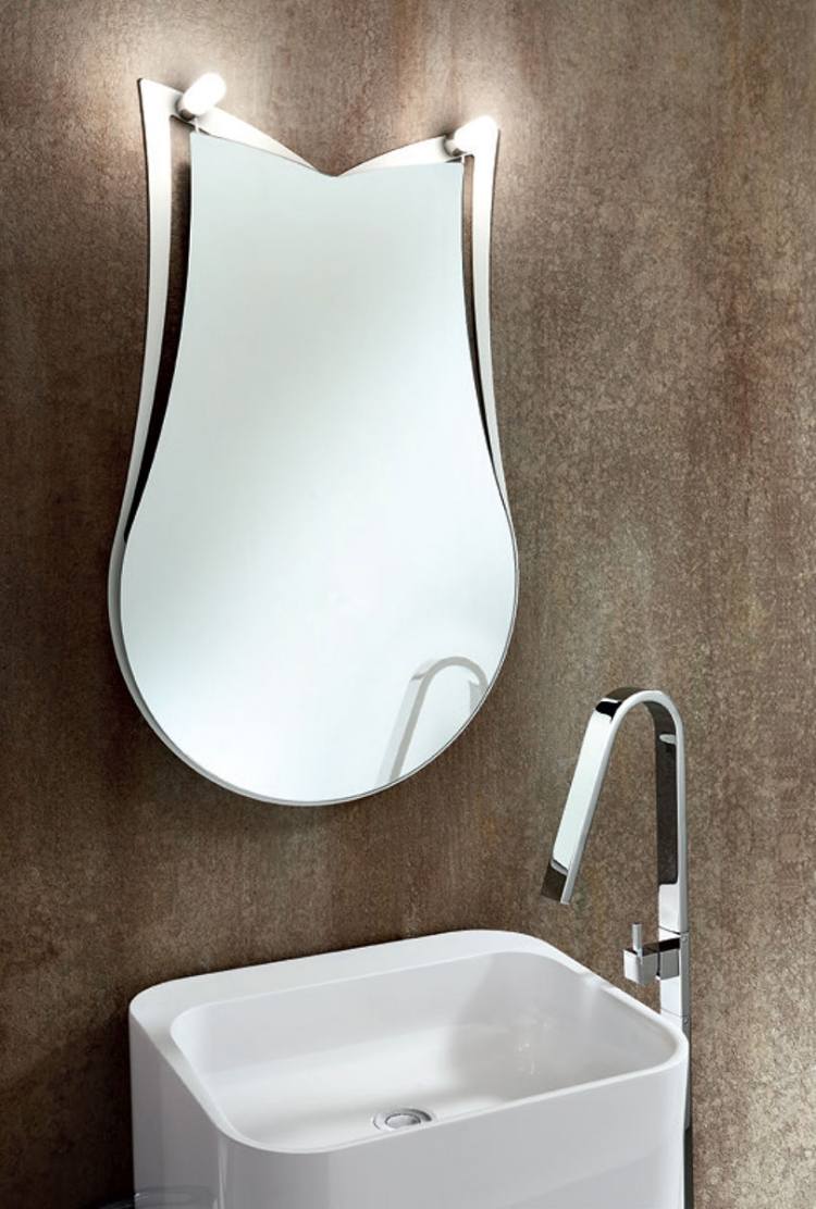 Miroir salle de bain lumineux en 55 designs super modernes