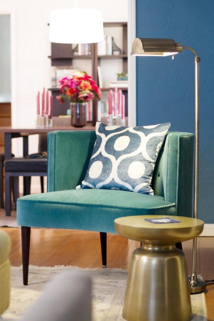 Peinture turquoise: choisir nuance pour votre intérieur idées