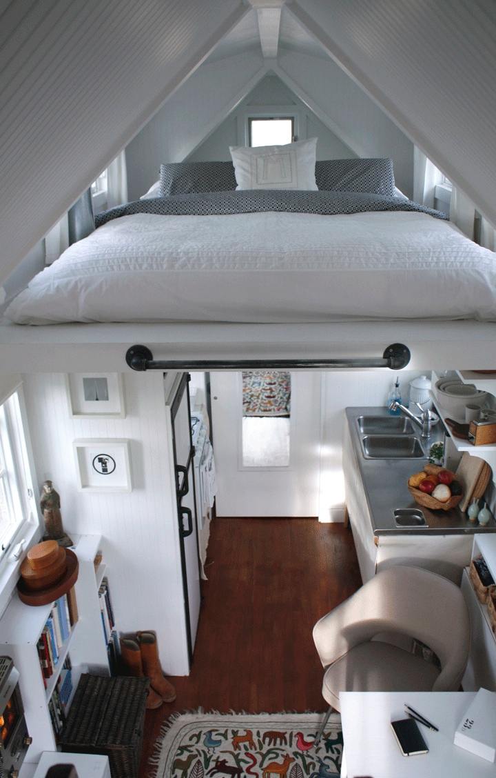 Petite chambre adulte– 30 idées déco et meubles compacts