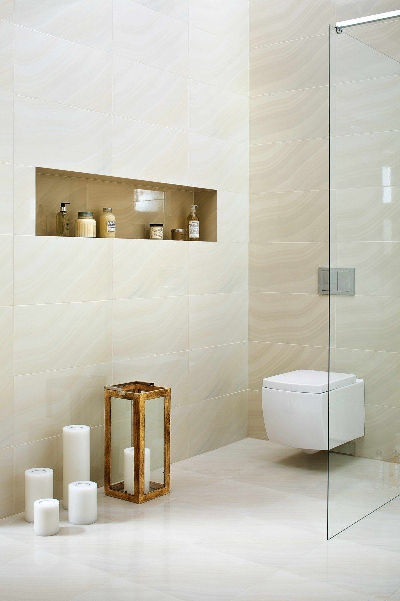 Salle de bain beige idées de carrelage, meubles et déco