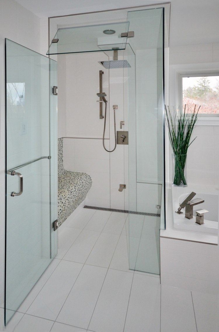 Douche à l'italienne encastrable 50 salles de bains modernes!