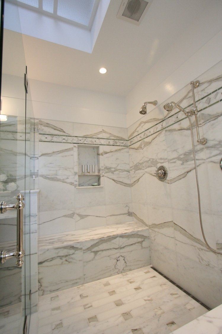Douche à l'italienne encastrable 50 salles de bains modernes!