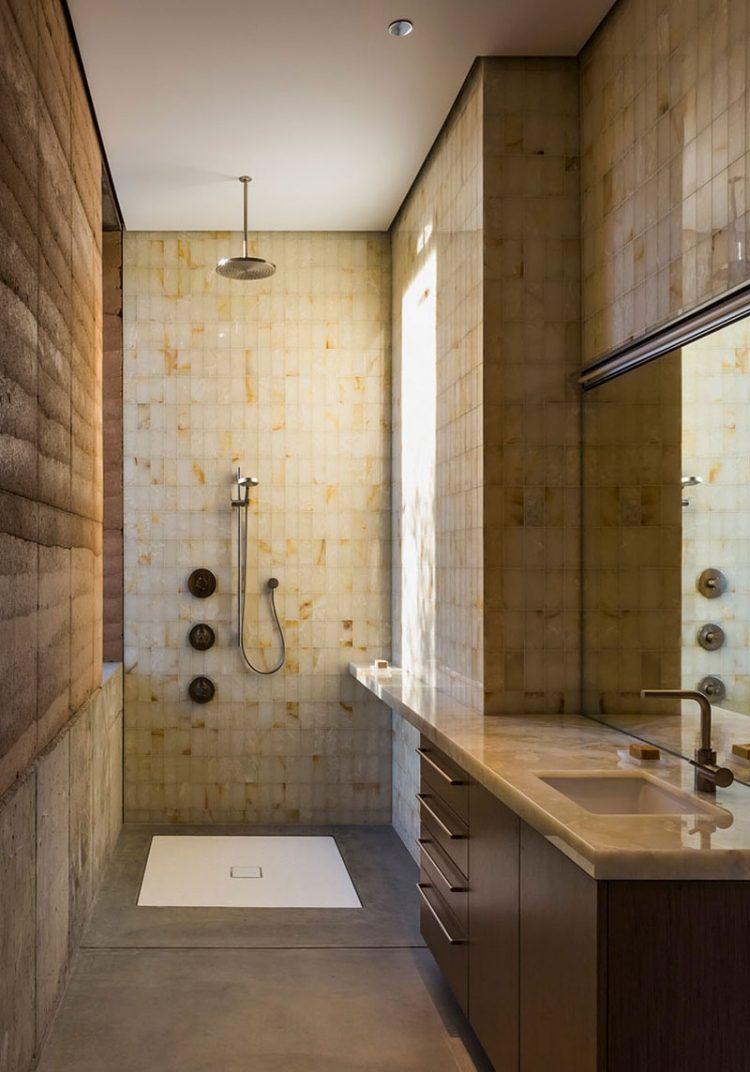 Salle de bain blanc et marron: salle de bain beige marron ...