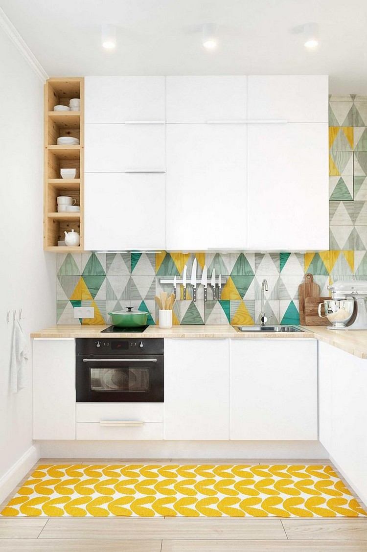 Couleur pour cuisine – 105 idées de peinture murale et façade
