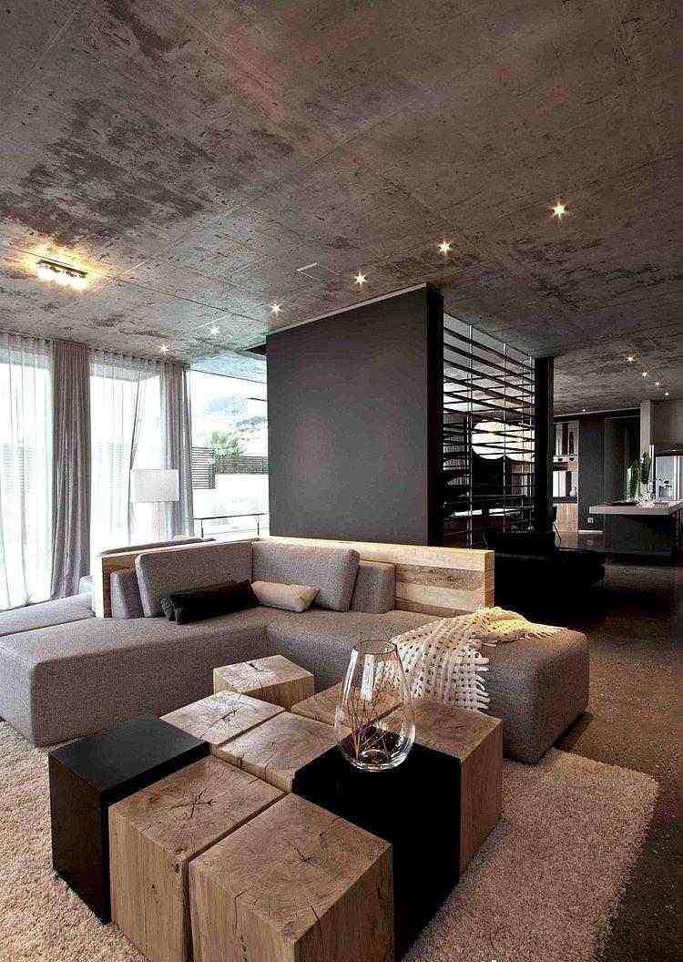 Déco salon gris avec canapé tout confort: 55 idées pour vous!