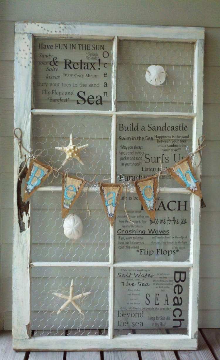 Diy déco 55 idées pour réutiliser le cadre d'une vieille fenêtre