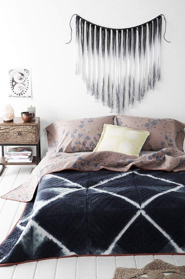 Chambre bohème – atmosphère romantique en blanc