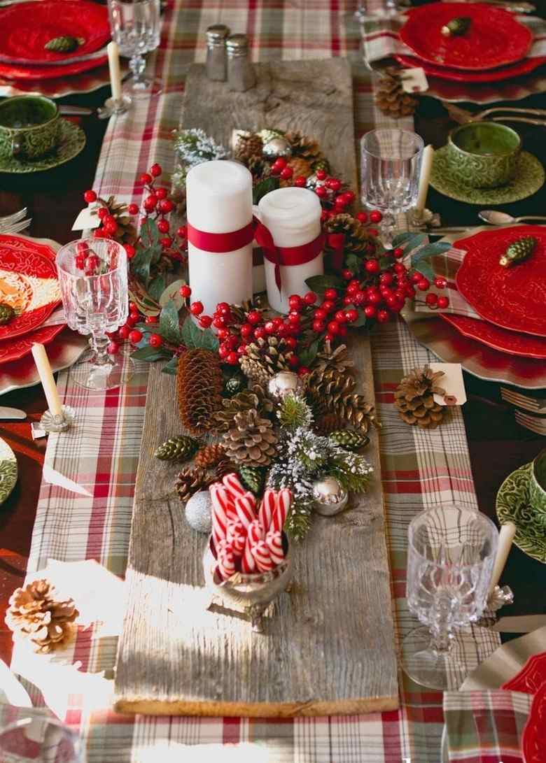 Décorations de noël à l'américaine 57 idées en rouge et vert