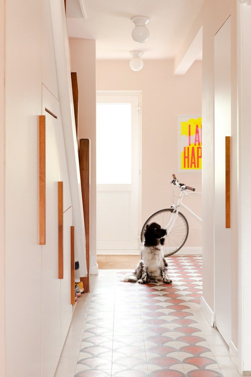 Peinture couloir et décoration de l'entrée 57 idées en couleurs