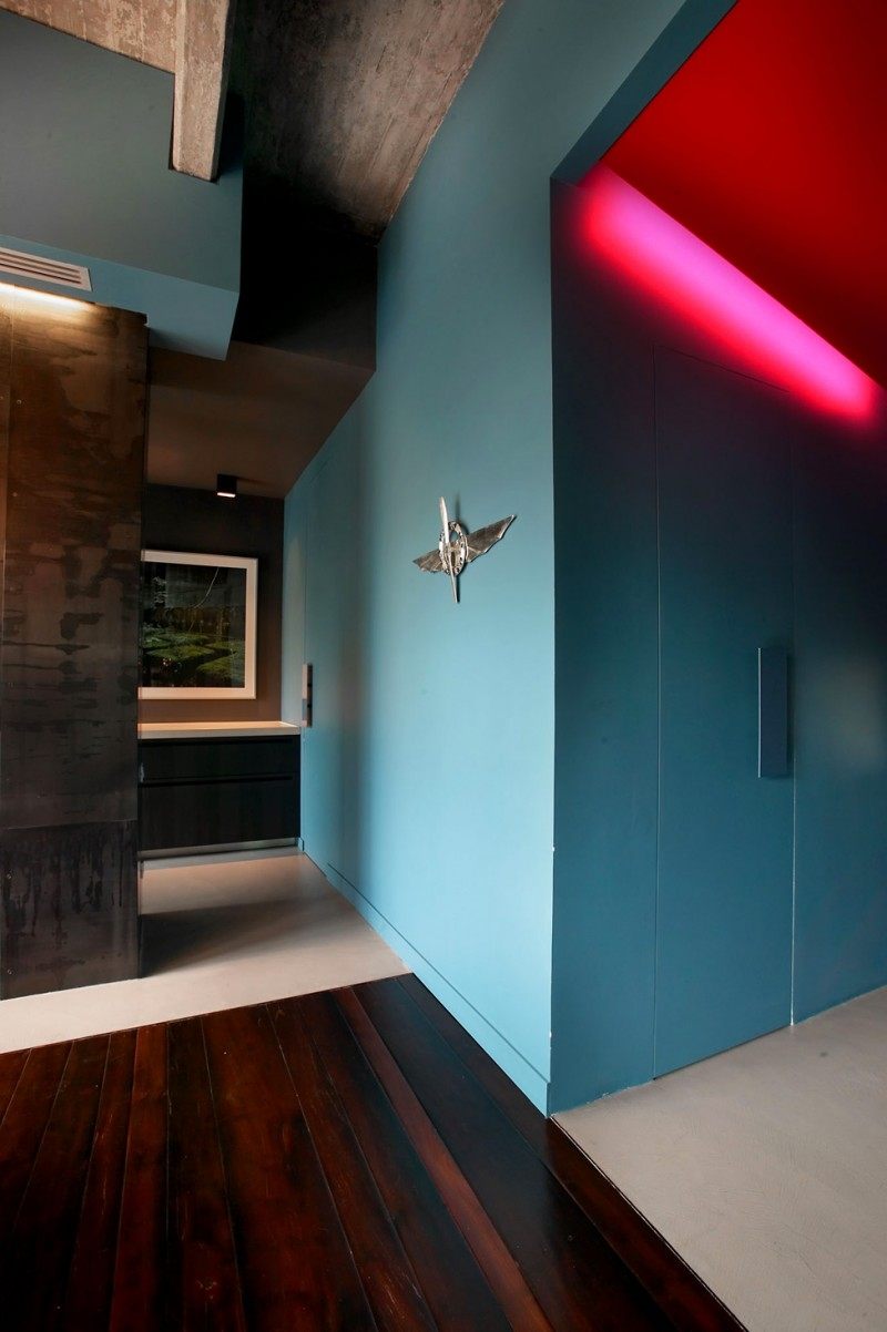 Peinture couloir et décoration de l'entrée 57 idées en couleurs