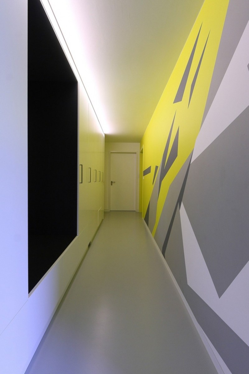 Peinture couloir et décoration de l'entrée 57 idées en couleurs