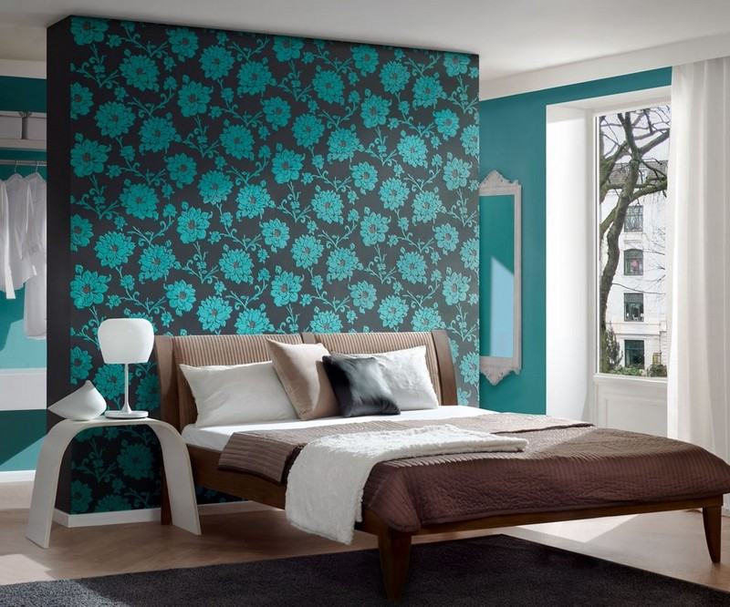 Schlafzimmer ideen blau: moderne kleine schlafzimmer mit ... Schlafzimmer taubenblau