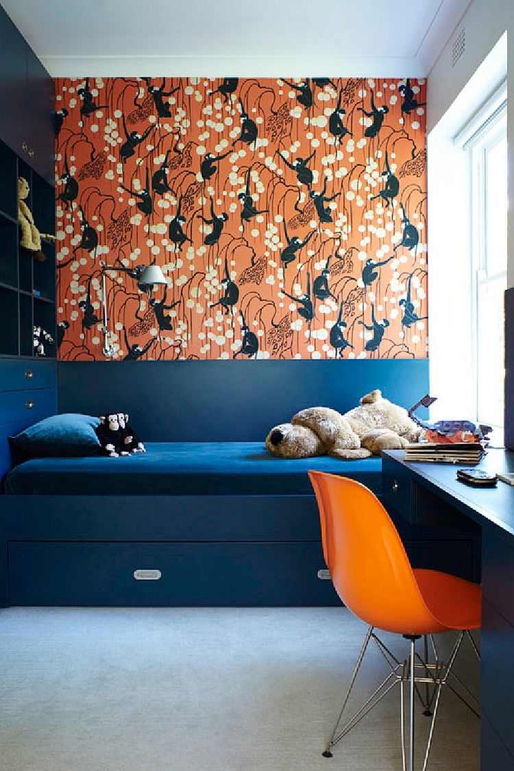 Couleur chambre enfant: 35 idées à part la peinture murale!