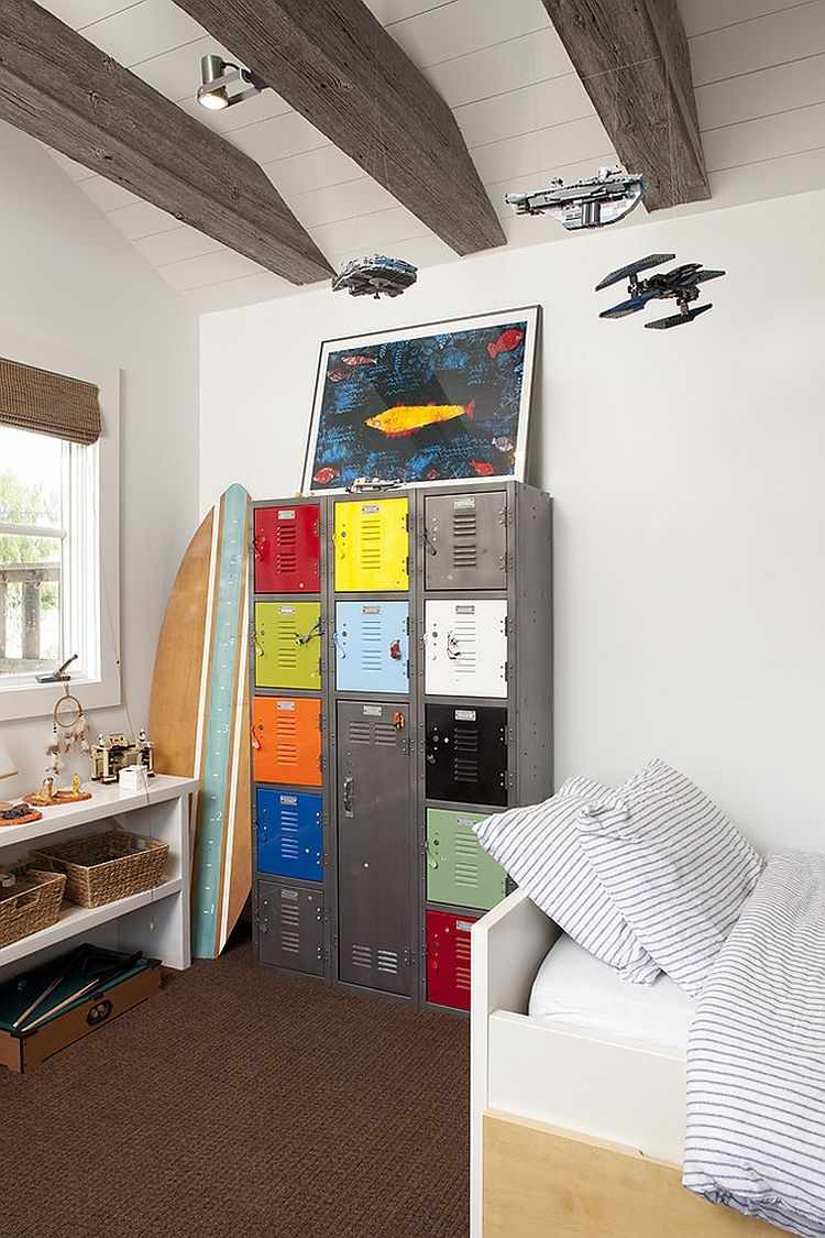 Couleur chambre enfant: 35 idées à part la peinture murale!