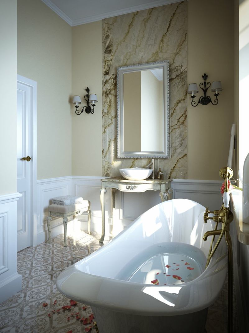Petite salle de bains avec wc: 55 idées de meubles et déco