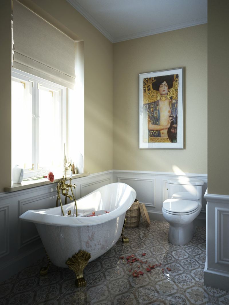 Petite salle de bains avec wc: 55 idées de meubles et déco