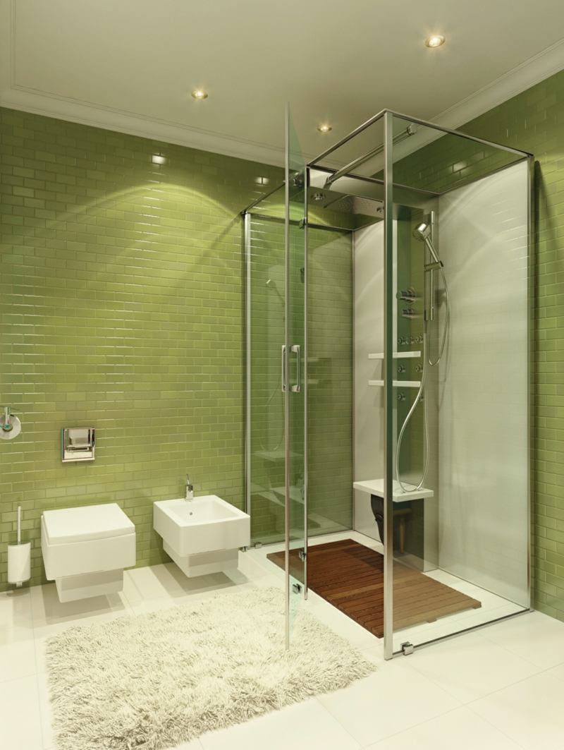 Petite salle de bains avec wc: 55 idées de meubles et déco