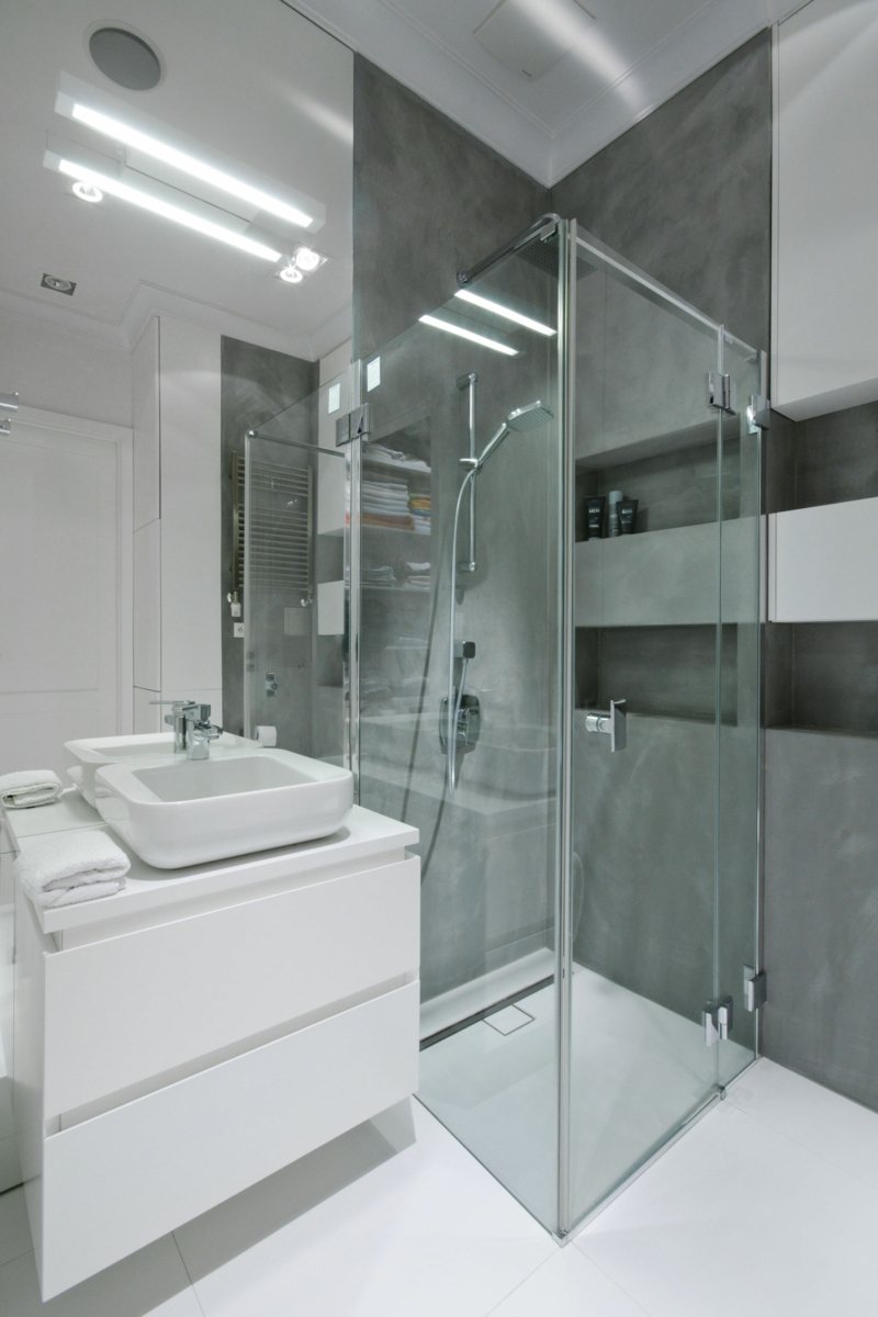 Petite salle de bains avec wc: 55 idées de meubles et déco