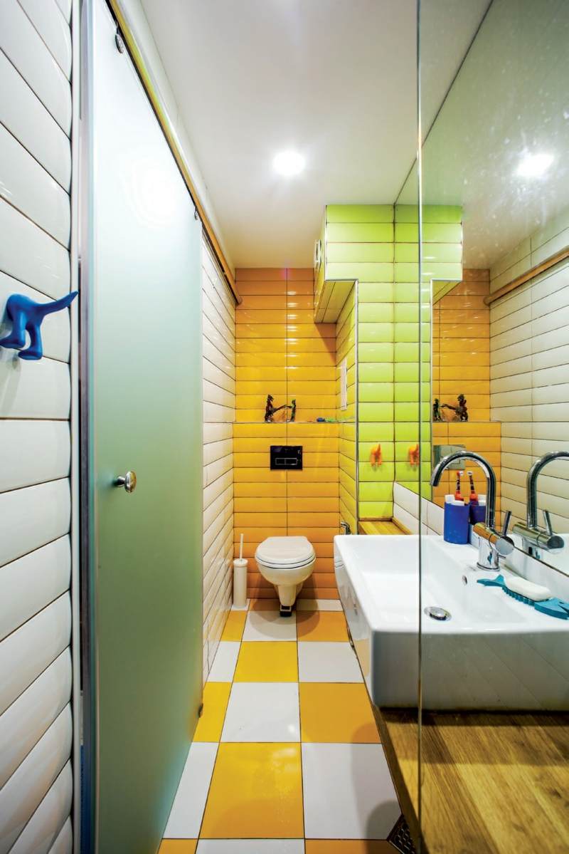 Petite salle de bains avec wc: 55 idées de meubles et déco
