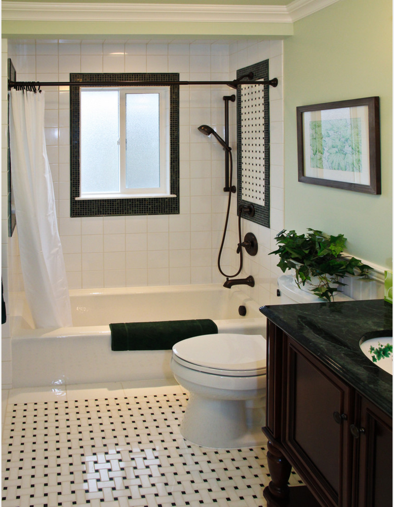 Petite salle de bains avec wc: 55 idées de meubles et déco